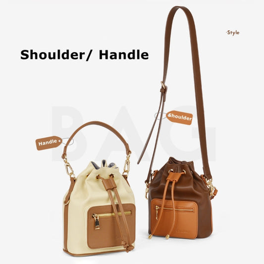 Cwatcun D82 Bolsa Para Cámara PU Cordón Diseño Moderno
