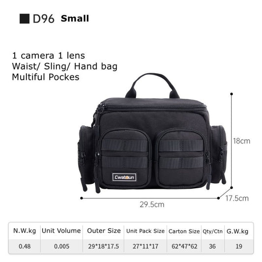 Cwatcun D96 Bolso De Cintura Para Cámara Ligero Urbano