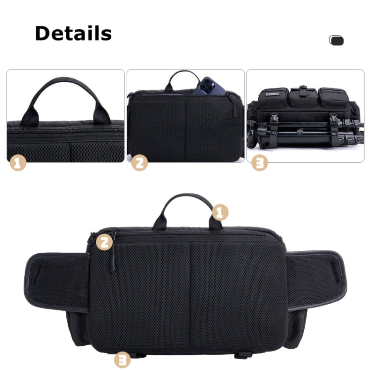Cwatcun D96 Bolso De Cintura Para Cámara Ligero Urbano