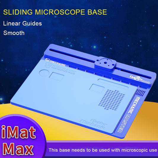 Imat Maxair Base Deslizante Aluminio Microscopio Mecánico