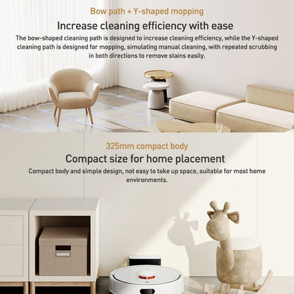 Xiaomi Mijia 3C Robot Aspirador 5000Pa 2 en 1 Blanco