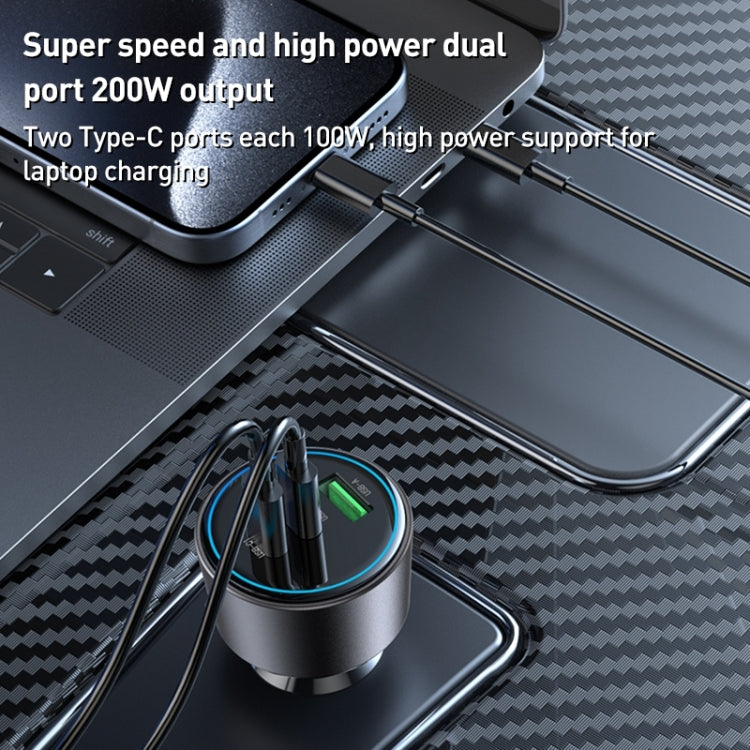 Cargador De Teléfono Para Coche Yesido Y59 200W USB-C 5A