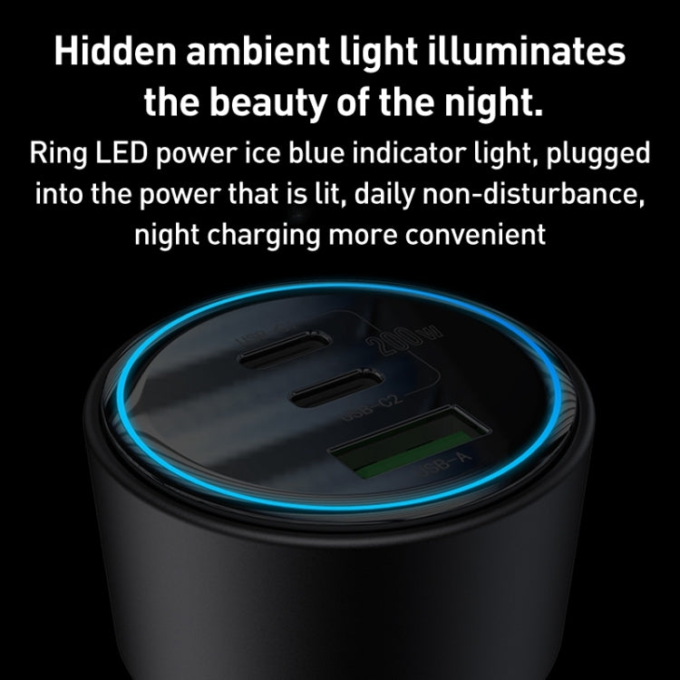 Cargador De Teléfono Para Coche Yesido Y59 200W USB-C 5A