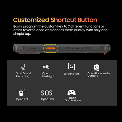 Blackview BV5300 Plus Smartphone 8GB+128GB 6.1 pulgadas Android 13 Resistencia