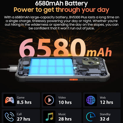 Blackview BV5300 Plus Phone 8GB+128GB IP68 4G Android13 by Blackview