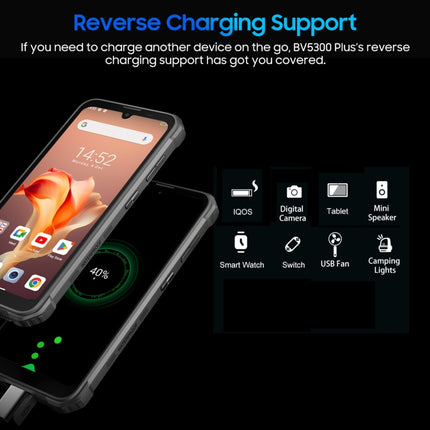 Blackview BV5300 Plus Smartphone 8GB+128GB 6.1 pulgadas Android 13 Resistencia
