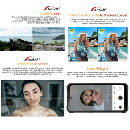 Blackview BV5300 Plus Smartphone 8GB+128GB 6.1 pulgadas Android 13 Resistencia