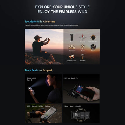 Oukitel WP19 Pro Smartphone 8GB+256GB 4G 6.8In Red by OUKITEL