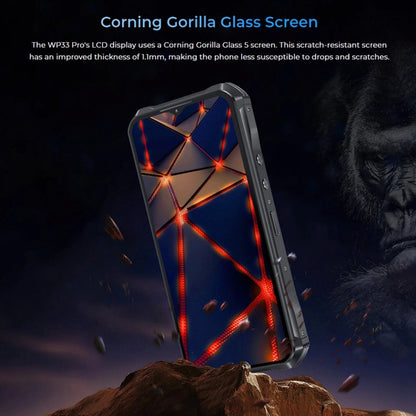 Oukitel WP33 Pro Rugged Teléfono 12GB+256GB 5G 22000mAh by OUKITEL
