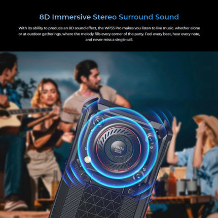 Oukitel WP33 Pro Rugged Teléfono 12GB+256GB 5G 22000mAh by OUKITEL