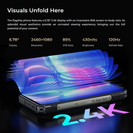 Oukitel WP30 Pro Smartphone 12GB+512GB 5G Batería 11000mAh by OUKITEL