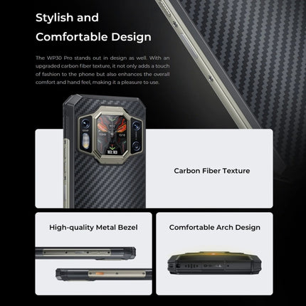 Oukitel WP30 Pro Smartphone 12GB+512GB 5G Batería 11000mAh by OUKITEL