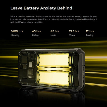 Oukitel WP30 Pro Smartphone 12GB+512GB 5G Batería 11000mAh by OUKITEL