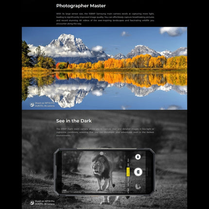 Oukitel WP30 Pro Smartphone 12GB+512GB 5G Batería 11000mAh by OUKITEL
