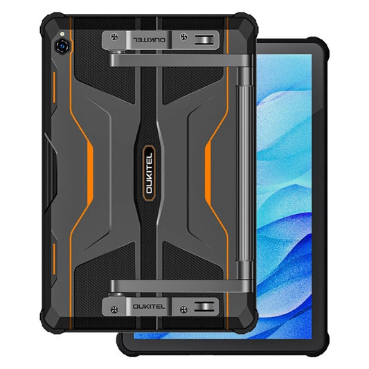 OUKITEL RT6 4G Network IP68/IP69K tableta resistente, 10,1 pulgadas Android 13 MediaTek MT8788 Octa Core compatible con Dual SIM, enchufe de la UE, RT6 8GB+256GB