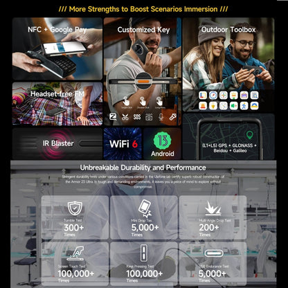 Ulefone Armor 23 Smartphone 12GB+512GB 5G Confiable by Ulefone