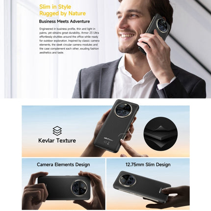 Ulefone Armor 23 Smartphone 12GB+512GB 5G NFC Resistente Al Agua