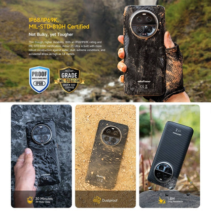 Ulefone Armor 23 Smartphone 12GB+512GB 5G Confiable by Ulefone