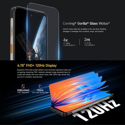 Ulefone Armor 23 Smartphone 12GB+512GB 5G NFC Resistente Al Agua