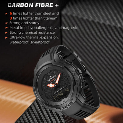 North Edge MarsPro Reloj Inteligente Para Deportes Impermeable 50 m