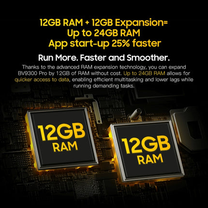 Blackview BV9300 Pro Teléfono Android 13 8GB 4G Resistente
