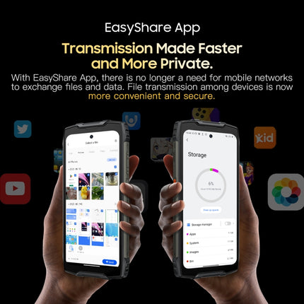 Blackview BV9300 Pro Teléfono Android 13 8GB 4G Resistente