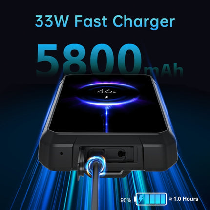 Unihertz Tank Mini 1/8849 Teléfono Inteligente 8GB+256GB Telémetro Láser 4G by Unihertz