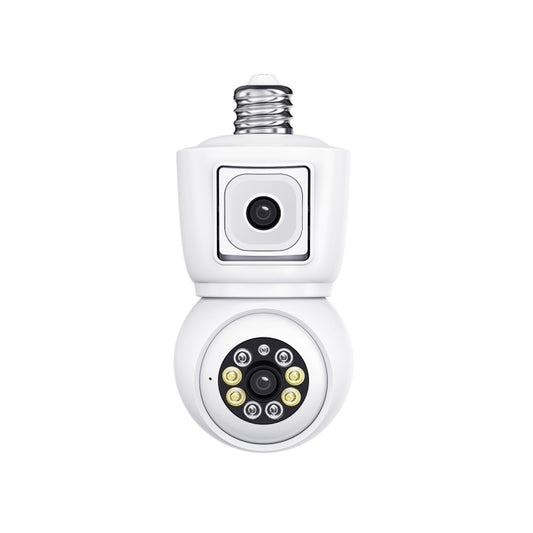 ESCAM QF202 E27 Cámara IP 2x2MP WiFi Detección de Movimiento