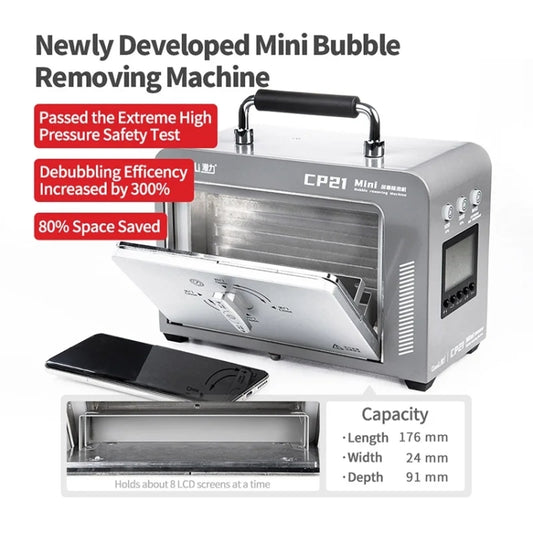 Qianli CP21 Máquina Eliminar Burbujas LCD Eficiencia300