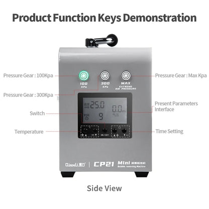 Qianli CP21 Máquina Eliminar Burbujas LCD Eficiencia300