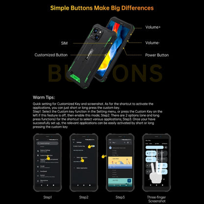 Oukitel WP32 Smartphone 12GB+128GB Batería 6300 mAh by OUKITEL