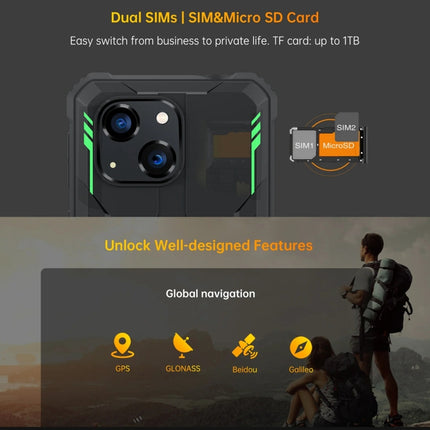 Oukitel WP32 Smartphone 12GB+128GB Batería 6300 mAh