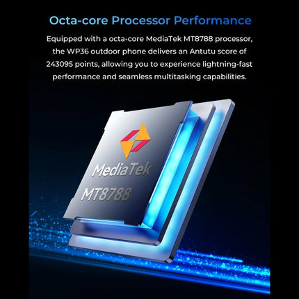 Oukitel WP36 Teléfono 12GB+128GB Batería 10600mAh 4G by OUKITEL