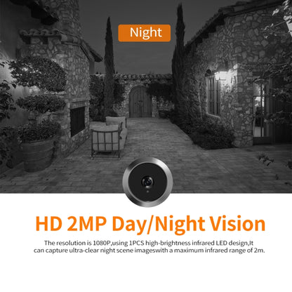 C23 Visor Puerta Inteligente 3,97 Pulgadas Vision Nocturna Para Hogares