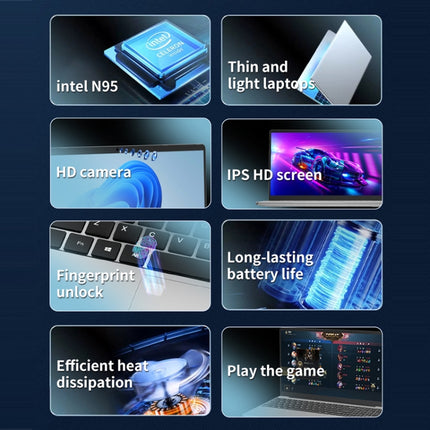 GXMO F152G Portátil Computadora 16GB+512GB HuellaDactilar by GXMO