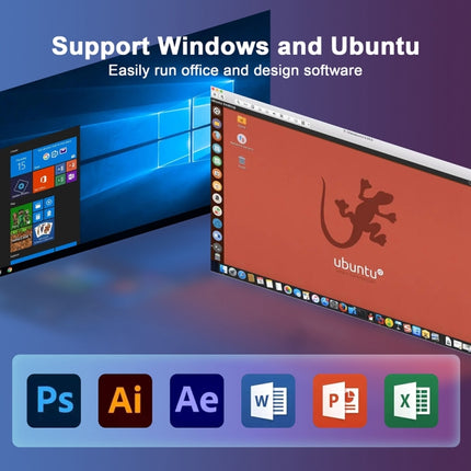 GXMO H90 Mini PC Intel Core I7 11390H 16GB+512GB WiFi6 by GXMO