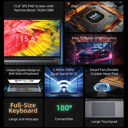 BMAX X15 Pro Portátil 16GB+512GB Pantalla 15,6 Pulgadas