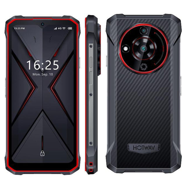 HOTWAV T7 Teléfono Resistente 4GB 128GB 6280mAh Pantalla 6.52