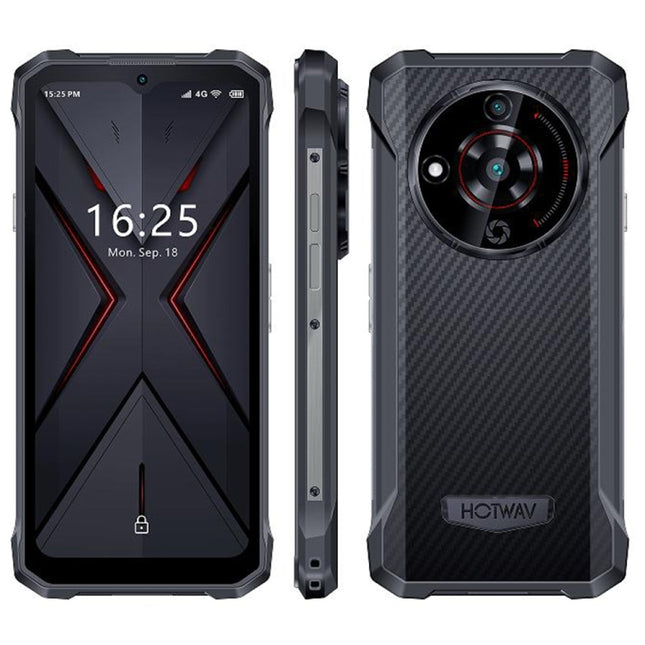 HOTWAV T7 Teléfono Resistente 4GB 128GB 6280mAh Pantalla 6.52