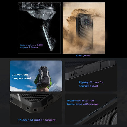 HOTWAV T7 Teléfono 4GB+128GB Batería 6280mAh 4G Android 13