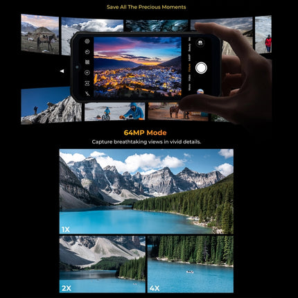 HOTWAV W11 Smartphone 12GB+256GB 4G 6,6 Pulgadas Android 13 Visión Nocturna