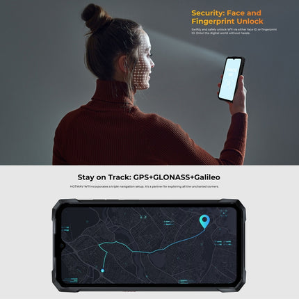 HOTWAV W11 Smartphone 12GB+256GB 4G 6,6 Pulgadas Android 13 Visión Nocturna