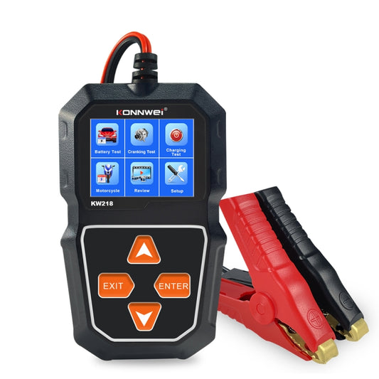 KONNWEI KW218 Probador De Batería Automóvil Pantalla 2,4