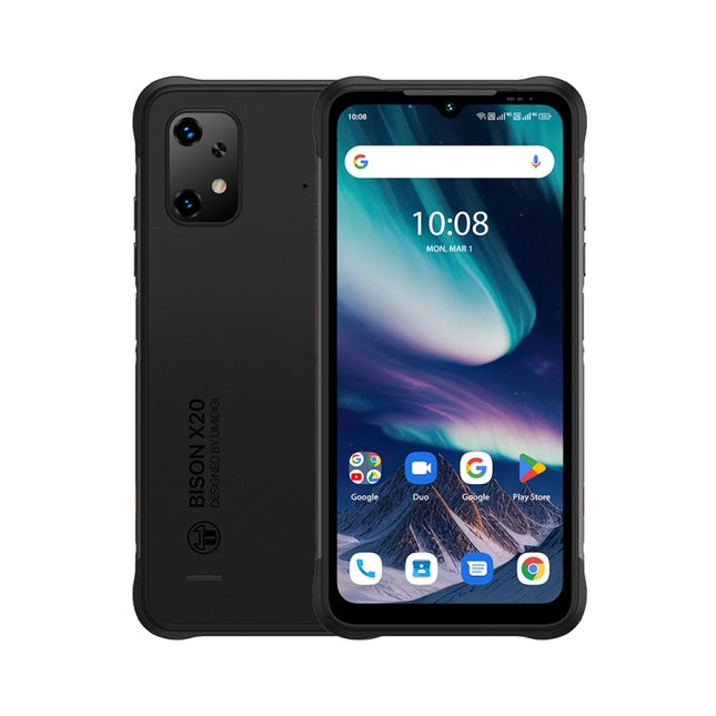 UMIDIGI BISON X20 Smartphone 6GB+128GB Android 13 4G Desbloqueo Facial AI