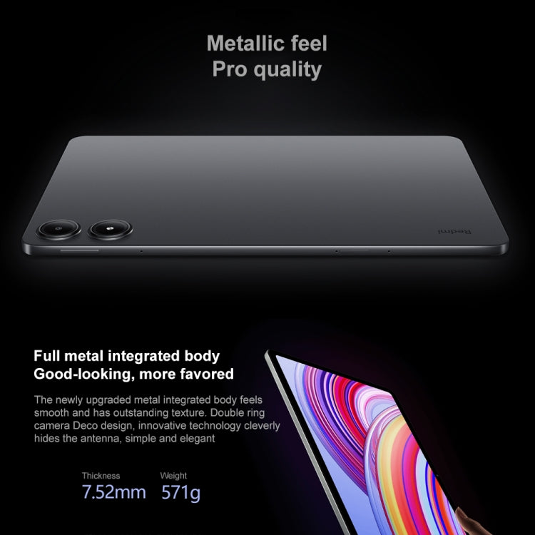 Tablet PC Xiaomi Redmi Pad Pro de 12,1 pulgadas, HyperOS Qualcomm Snapdragon 7s Gen2 Octa Core, batería de 10000mAh, 6GB+128GB, 8GB+128GB, 8GB+256GB