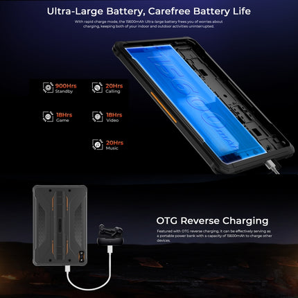 HOTWAV Tab R7 Tableta 6GB+256GB Android 13 Versión Global