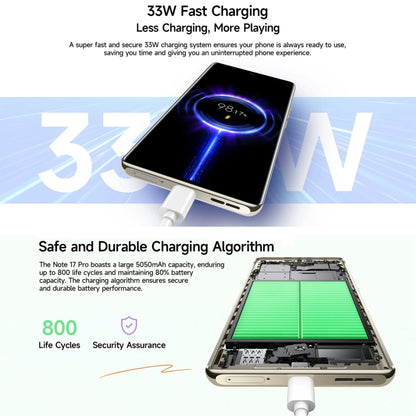 Ulefone Note 17 Pro Smartphone 12GB256GB 6,78 Pulgadas 4G by Ulefone