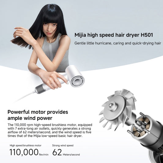 Xiaomi Mijia H501 Secador de Pelo 1600W Alta Potencia