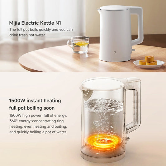 Xiaomi Mijia N1 Hervidor Eléctrico 1,5L Calentamiento Rápido