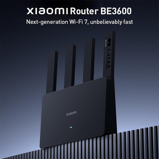 Xiaomi Router BE3600 WiFi7 Dual Band 2.5G Puerto 4 Antenas 128 Dispositivos